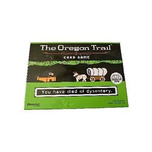 Pressman The Oregon Trail Card Game - Cooperative Gameplay Based on The Classic